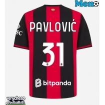 AC Milan Strahinja Pavlovic #31 Replica Home Shirt 2026-27 Short Sleeve